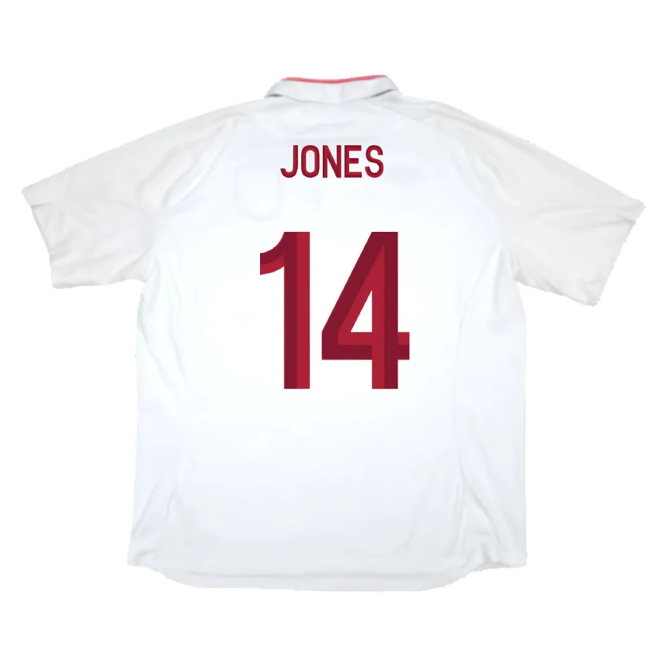 England 2012-13 Home Shirt (Excellent) (Jones 14)
