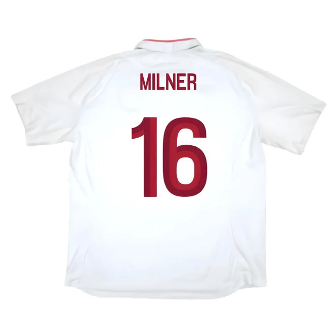 England 2012-13 Home Shirt (Very Good) (Milner 16)