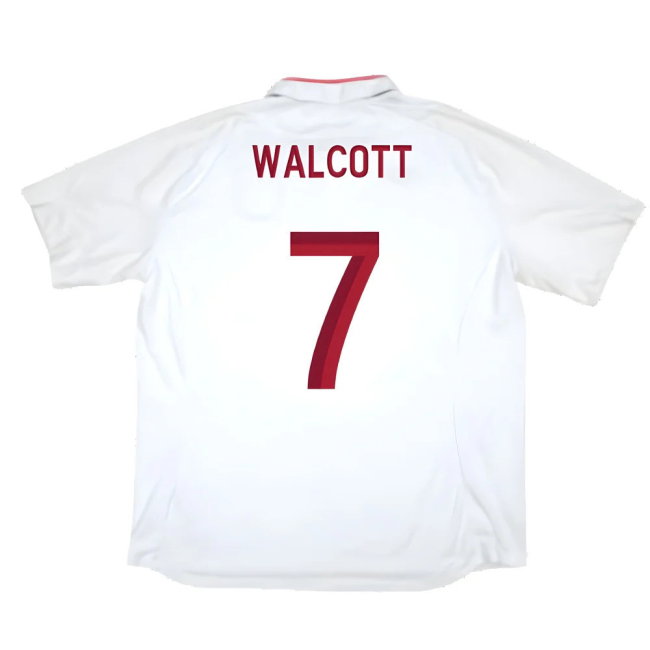 England 2012-13 Home Shirt (Excellent) (Walcott 7)