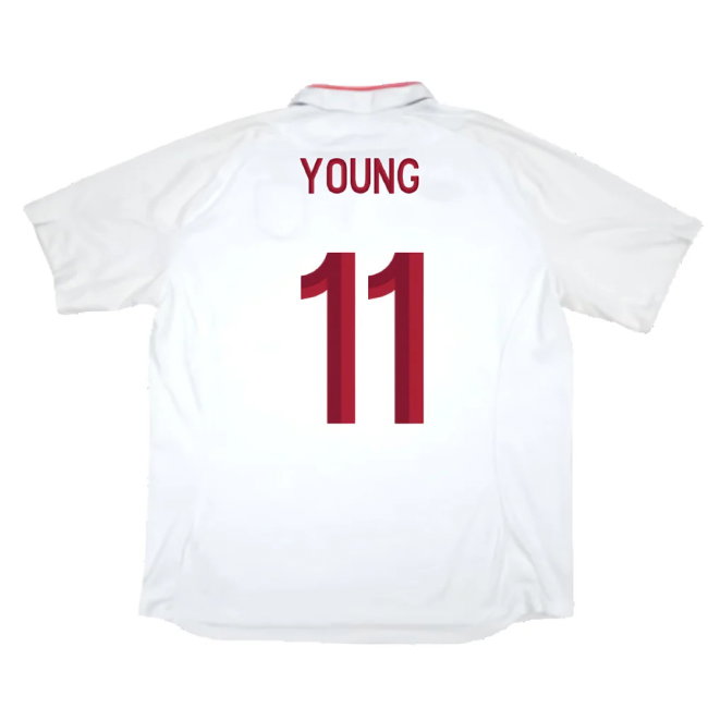 England 2012-13 Home Shirt (Very Good) (Young 11)