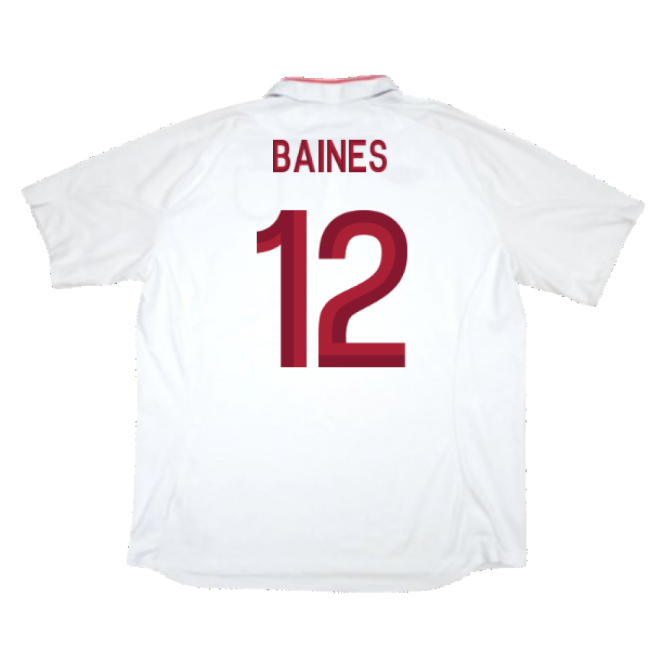 England 2012-13 Home (Very Good) (Baines 12)
