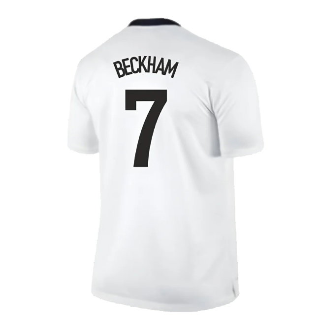 England 2013-14 Home Shirt (XS) (Good) (BECKHAM 7)