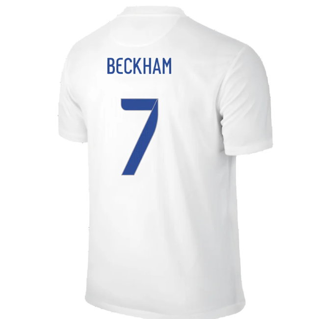 England 2014-15 Home Shirt (S) (Very Good) (BECKHAM 7)