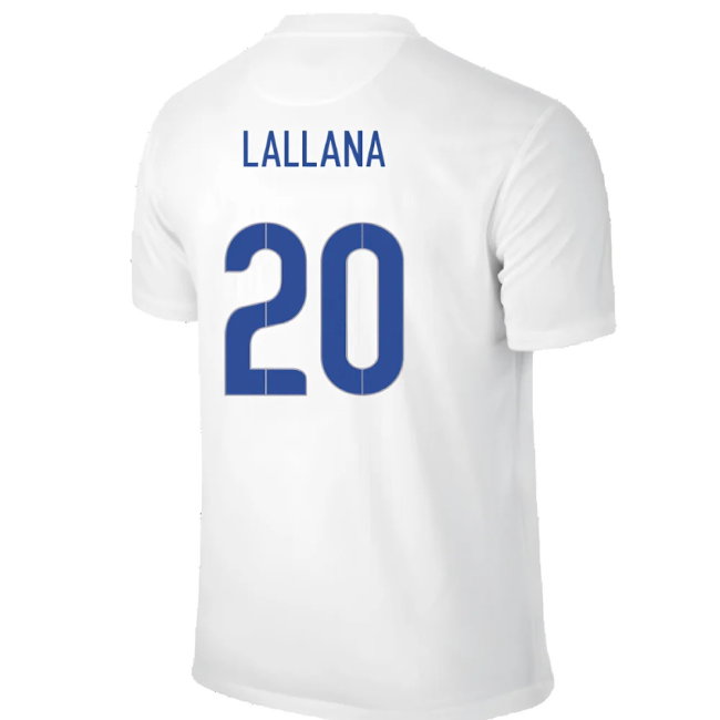 England 2014-15 Home Shirt (S) (Very Good) (LALLANA 20)