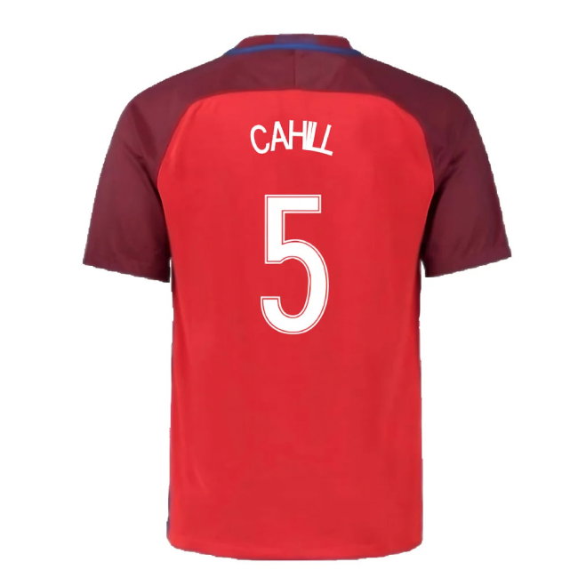 England 2016-17 Away Shirt (S) (Very Good) (Cahill 5)