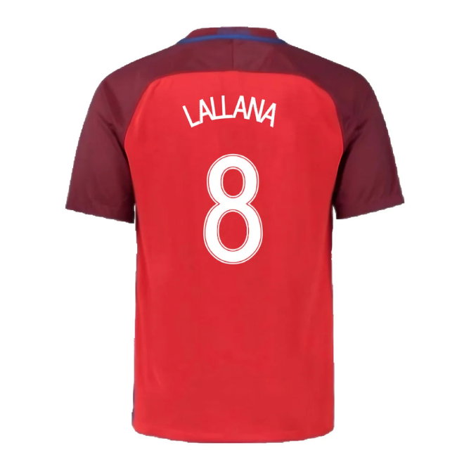 England 2016-17 Away Shirt (S) (Very Good) (Lallana 8)