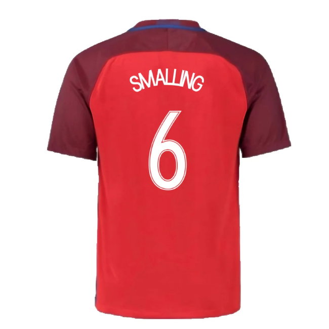 England 2016-17 Away Shirt (M) (Excellent) (Smalling 6)