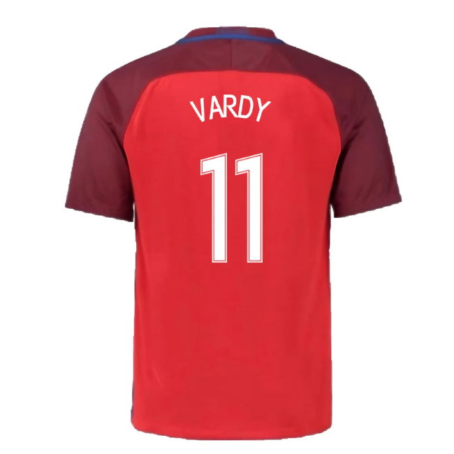 England 2016-17 Away Shirt (S) (Very Good) (Vardy 11)