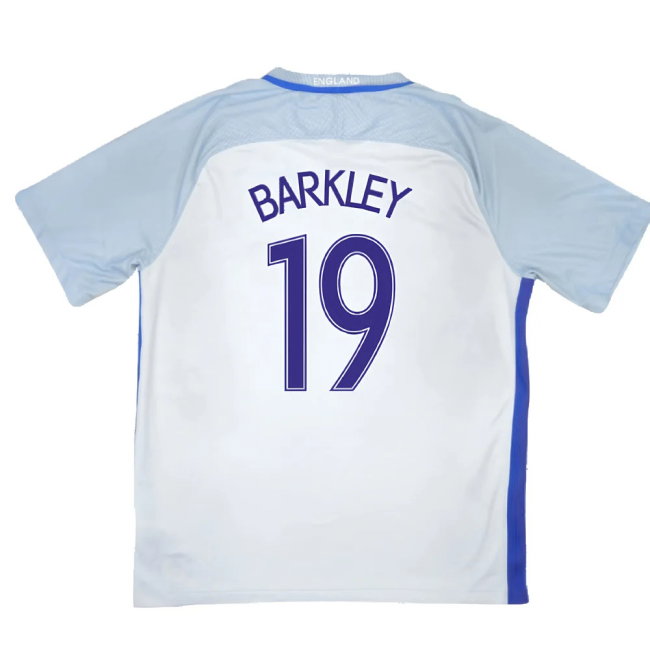 England 2016-17 Home Shirt (XL) (Excellent) (Barkley 19)