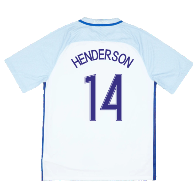 England 2016-17 Home Shirt ((Fair) XXL) (Henderson 14)