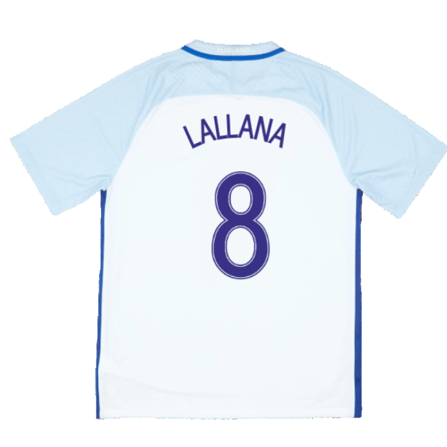 England 2016-17 Home Shirt ((Fair) XXL) (Lallana 8)