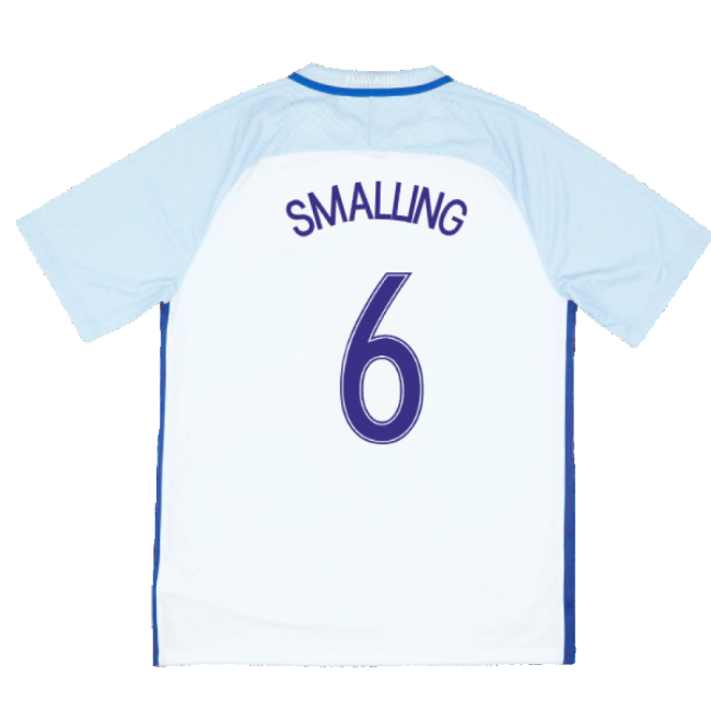 England 2016-17 Home Shirt ((Fair) XXL) (Smalling 6)