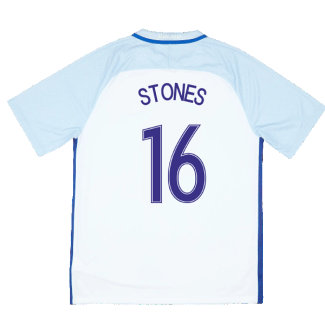 England 2016-17 Home Shirt ((Fair) XXL) (Stones 16)