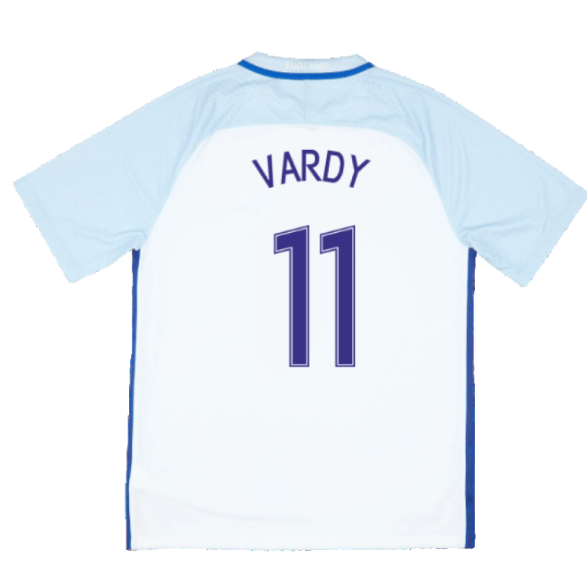 England 2016-17 Home Shirt ((Fair) XXL) (Vardy 11)