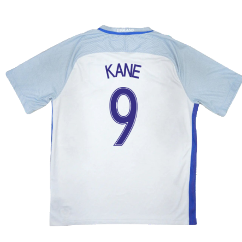 England 2016-17 Home Shirt (L) (Kane 9) (Very Good)