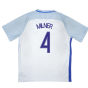 England 2016-17 Home Shirt (L) (Milner 4) (Very Good)