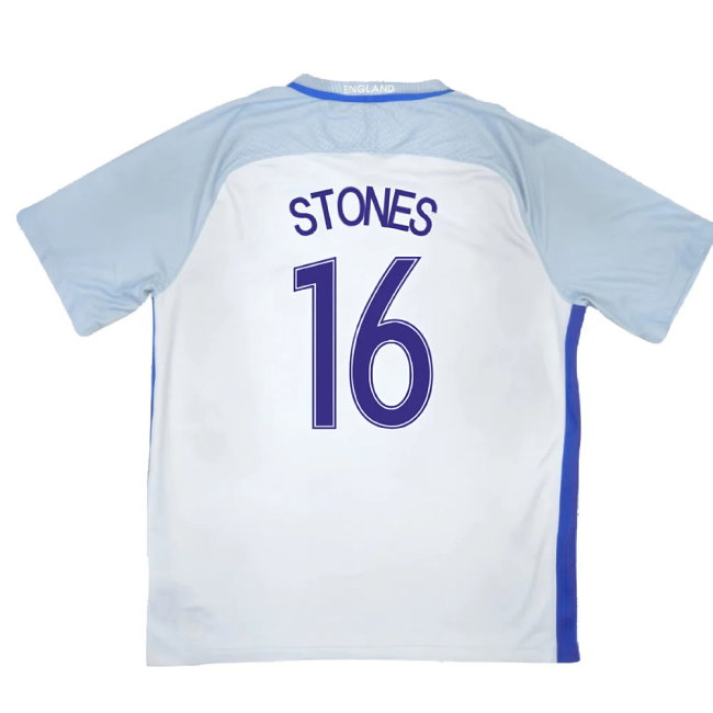 England 2016-17 Home Shirt (XL) (Excellent) (Stones 16)