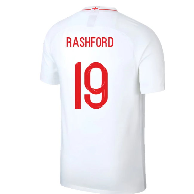 England 2018-19 Home Shirt (Infant M) (Excellent) (Rashford 19)