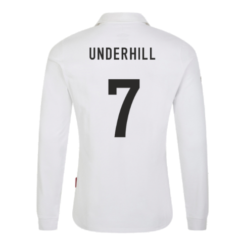 England 2023 RWC Home LS Classic Rugby Shirt (Underhill 7)