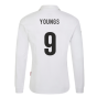 England 2023 RWC Home LS Classic Rugby Shirt (Youngs 9)
