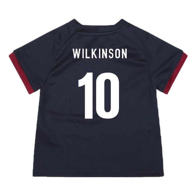 England RWC 2023 Alternate Replica Rugby Baby Shirt (Wilkinson 10)