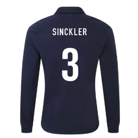 England RWC 2023 Alternate Rugby LS Classic Shirt (Sinckler 3)