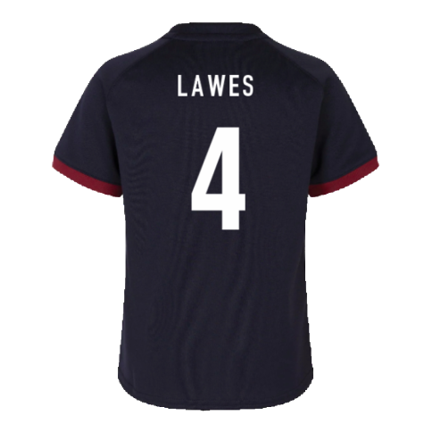 England RWC 2023 Alternate Rugby Replica Infant Shirt (Lawes 4)