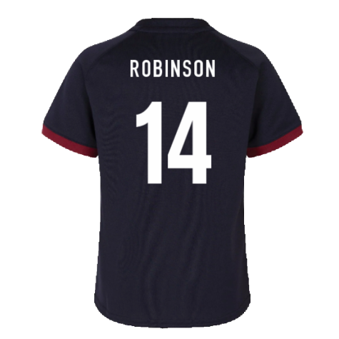 England RWC 2023 Alternate Rugby Replica Infant Shirt (Robinson 14)