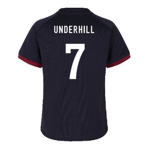 England RWC 2023 Alternate Rugby Replica Infant Shirt (Underhill 7)
