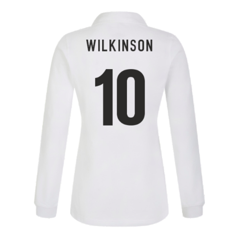 England RWC 2023 Home Classic LS Rugby Shirt (Ladies) (Wilkinson 10)