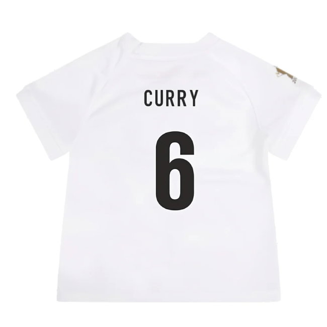 England RWC 2023 Home Replica Rugby Baby Kit (Curry 6)