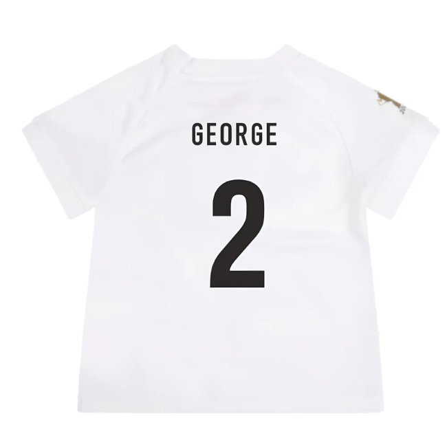England RWC 2023 Home Replica Rugby Baby Kit (George 2)