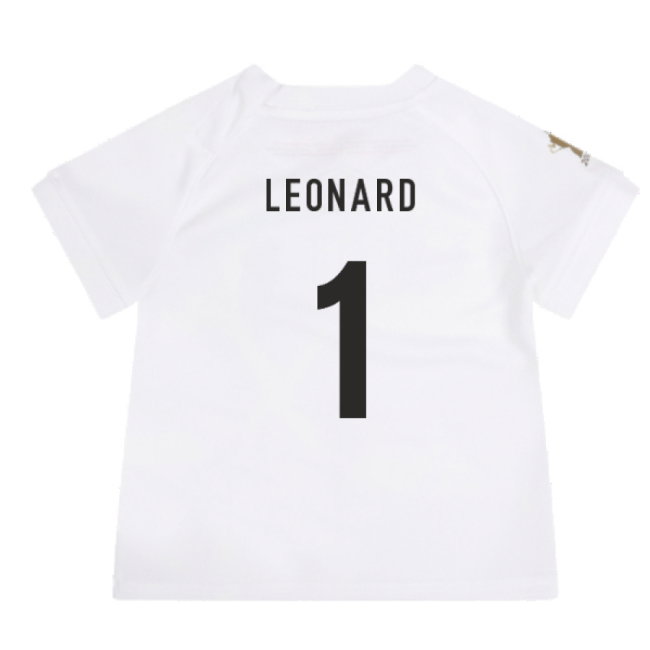 England RWC 2023 Home Replica Rugby Baby Kit (Leonard 1)