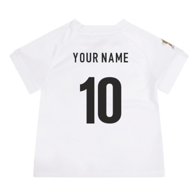 England RWC 2023 Home Replica Rugby Baby Kit (Your Name)