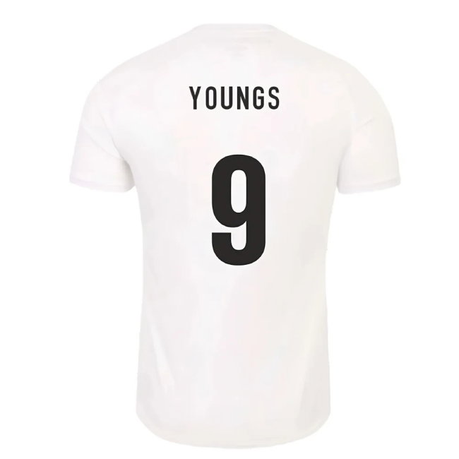 England RWC 2023 Home Replica Rugby Shirt (Youngs 9)