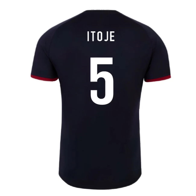 England RWC 2023 Rugby Alternate Jersey (Itoje 5)