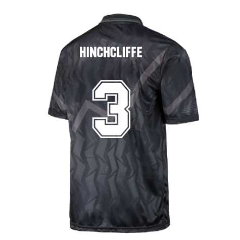 Everton 1990 Black Out Retro Football Shirt (Hinchcliffe 3)