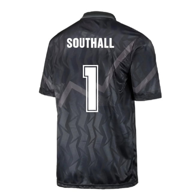 Everton 1990 Black Out Retro Football Shirt (SOUTHALL 1)