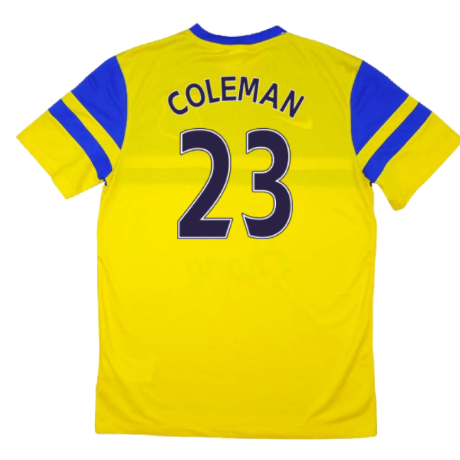 Everton 2013-14 Away Shirt (S) ((Excellent) S) (Coleman 23)