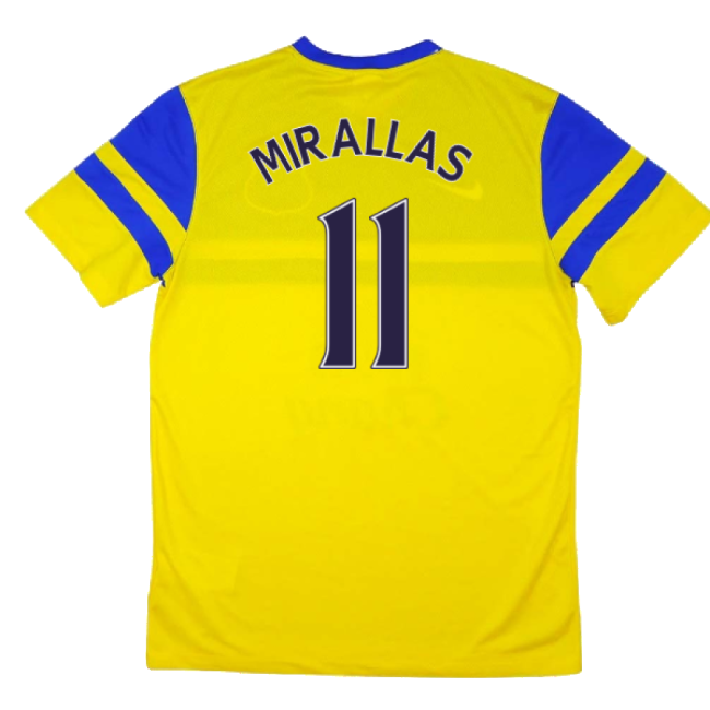 Everton 2013-14 Away Shirt (S) ((Excellent) S) (Mirallas 11)