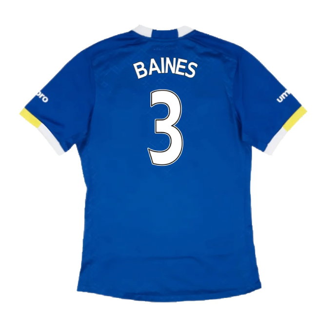 Everton 2016-17 Home Shirt (2XL) (Mint) (BAINES 3)