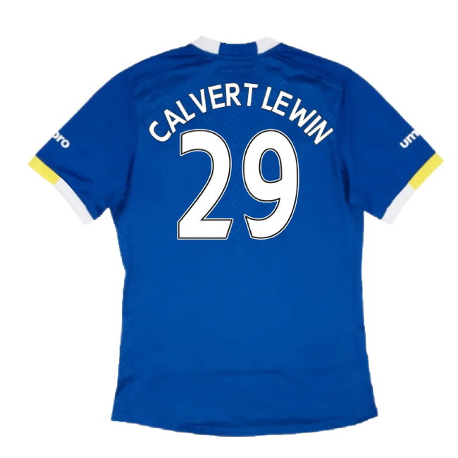 Everton 2016-17 Home Shirt (2XL) (Mint) (CALVERT LEWIN 29)