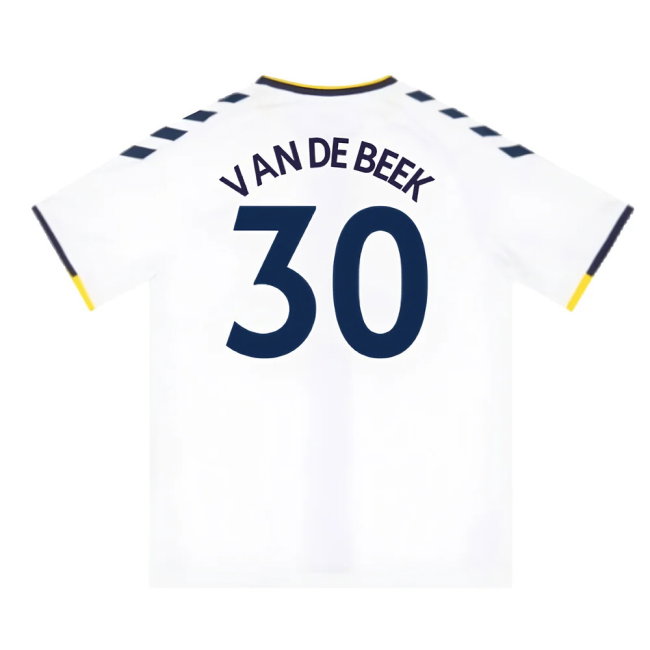 Everton 2021-22 Third Shirt (5XL) (Very Good) (VAN DE BEEK 30)