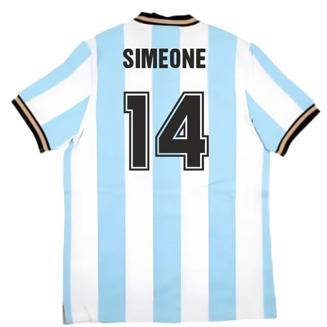 False Nein Argentina Home Vintage Shirt (SIMEONE 14)