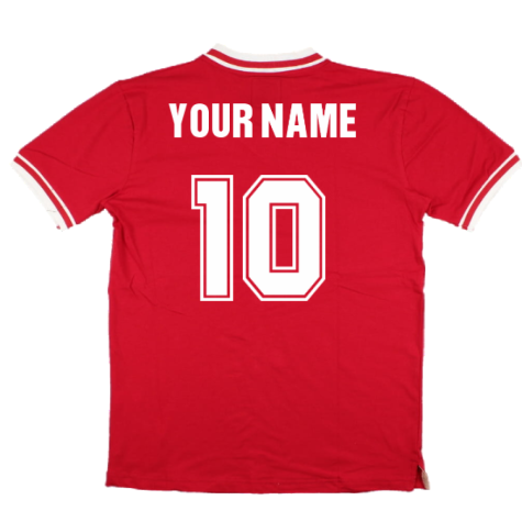 False Nein Denmark Home Shirt (Your Name)