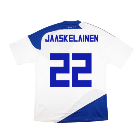 Finland 2010-11 Home Shirt ((Excellent) XL) (JAASKELAINEN 22)