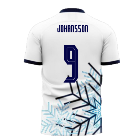 Finland 2023-2024 Home Concept Football Kit (Libero) (JOHANSSON 9)