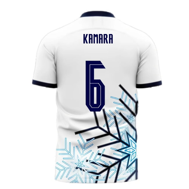 Finland 2025-2026 Home Concept Football Kit (Libero) (KAMARA 6)