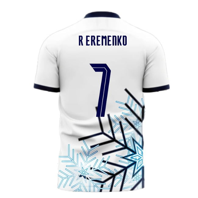 Finland 2025-2026 Home Concept Football Kit (Libero) (R EREMENKO 7)
