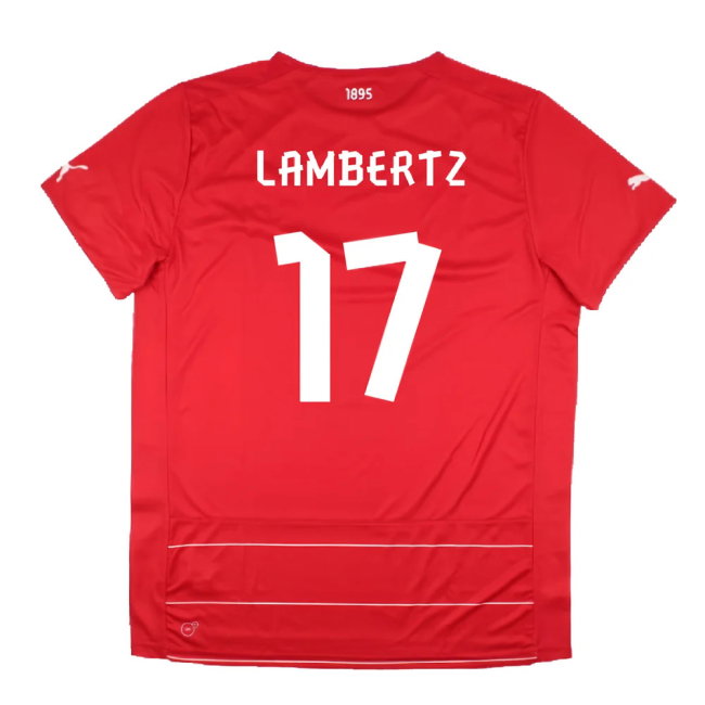 Fortuna Dusseldorf 2012-13 Home Shirt (Sponsorless) (XL) (Excellent) (Lambertz 17)